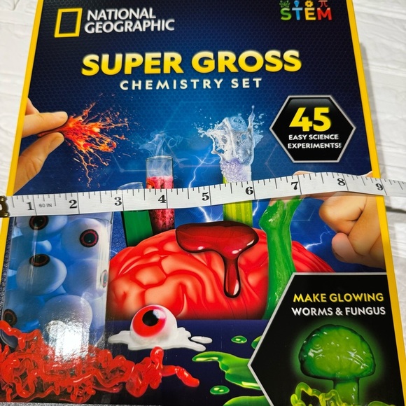 New National Geographic Super Gross Chemistry Set, STEM - Picture 11 of 11